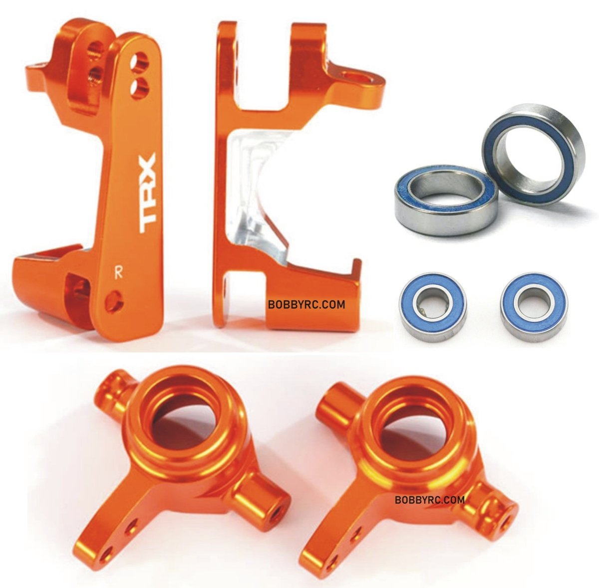 Traxxas STEERING BLOCKS & C - HUBS Slash Stampede Rally Hoss 4x4 VXL - BOBBYRC