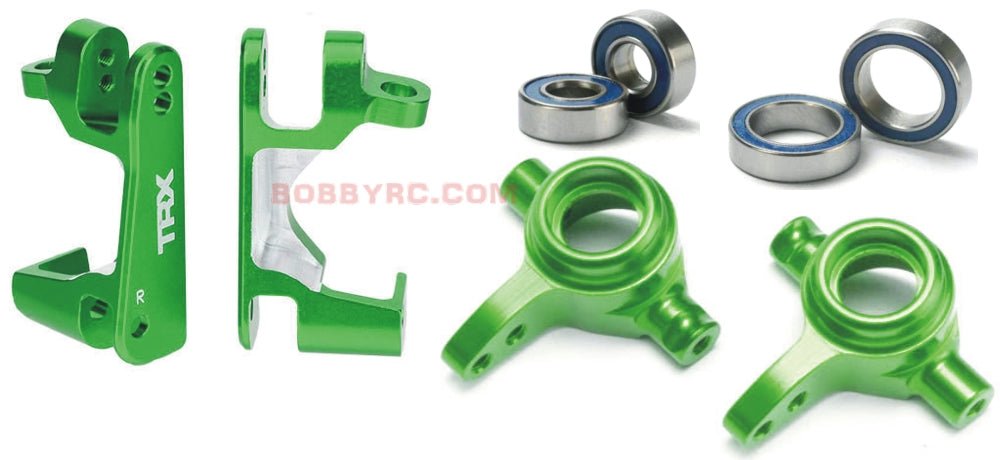 Traxxas STEERING BLOCKS & C - HUBS Slash Stampede Rally Hoss 4x4 VXL - BOBBYRC