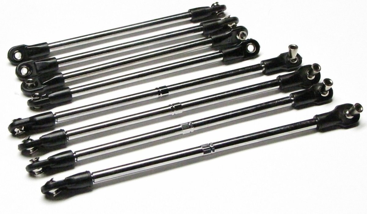 Traxxas Summit TIE RODS 5338 (Push Rod, Toe Links 5mm & Rod Ends - BOBBYRC