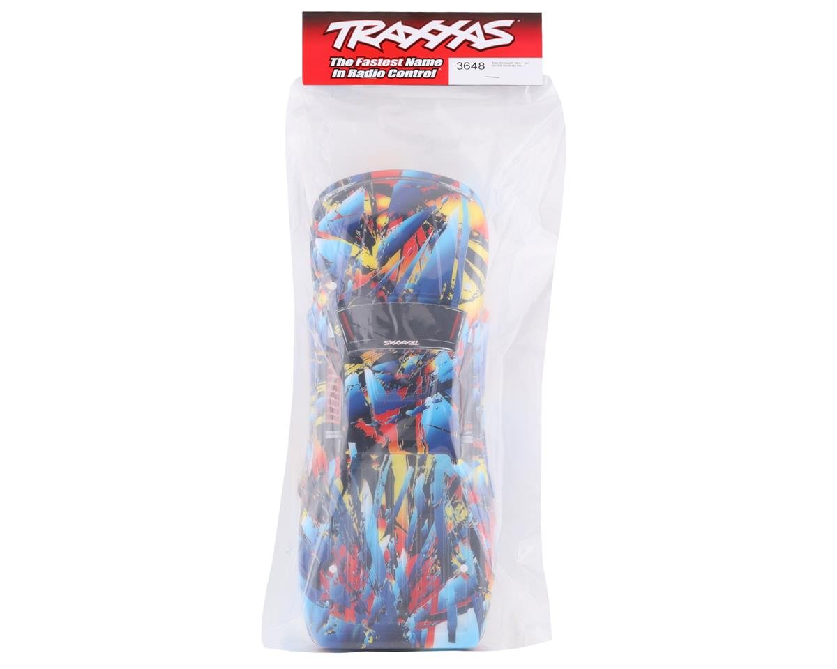 Traxxas TRA3648 Body, Stampede, Rock n' Roll (Painted, Decals Applied) - BOBBYRC