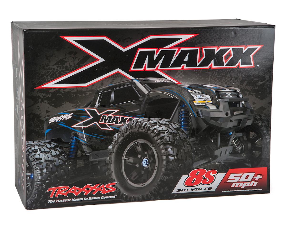 Traxxas X - Maxx 8S 4WD Brushless RTR Monster Truck (RED) w/2.4GHz TQi Radio & TSM - BOBBYRC