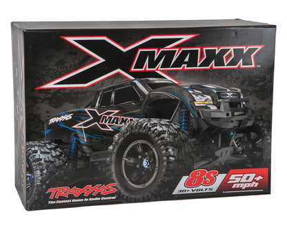 Traxxas X - Maxx 8S 4WD Brushless RTR Monster Truck (RED) w/2.4GHz TQi Radio & TSM - BOBBYRC