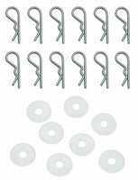 Bandit Slash Stampede Rustler 12 Body Clips & 8 Washers