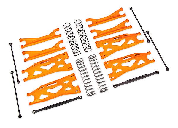 X - Maxx Widemaxx kit A - Arms(Suspension FRONT REAR Springs 7895 Traxxas 77086 - 4 - BOBBYRC