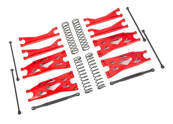 X - Maxx Widemaxx kit A - Arms(Suspension FRONT REAR Springs 7895 Traxxas 77086 - 4 - BOBBYRC