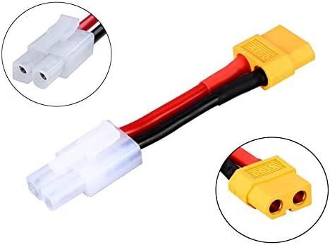 XT - 60 Female to Tamiya Male Lipo Battery Adapter - BOBBYRC